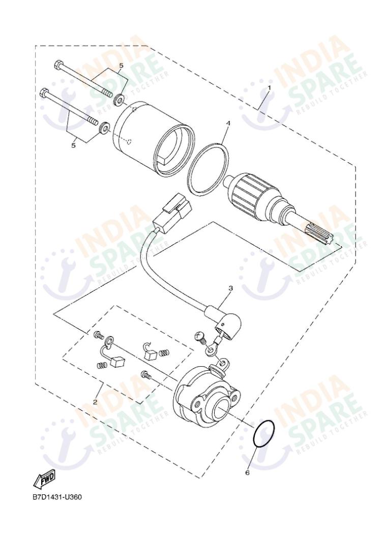 STARTING MOTOR